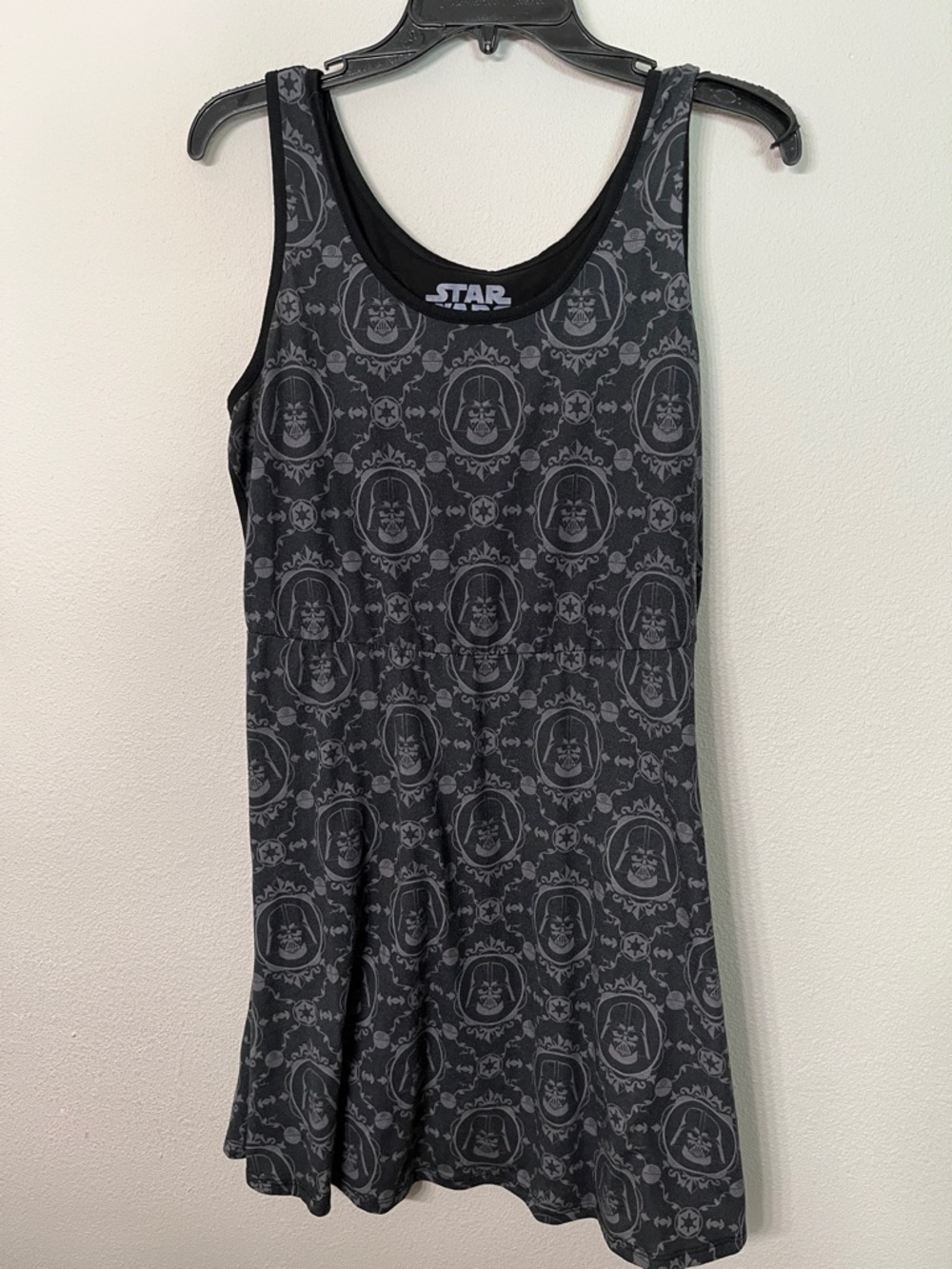 Her Universe Black and Gray Star Wars Tank Dress